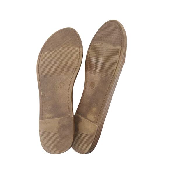 American Eagle Brown Braided Slides Sandals Sz 9 - Picture 6 of 6